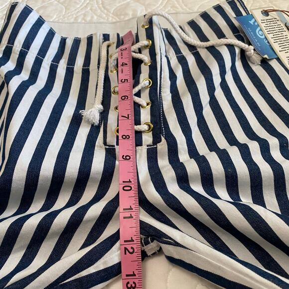 Show Me Your Mumu Blue Berkeley Flare Pants Sz  Medium Bellbottom boho festival - Picture 6 of 11